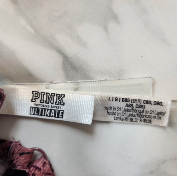Pink Victoria Secret Ultimate Sports Bra - Picture 3 of 3